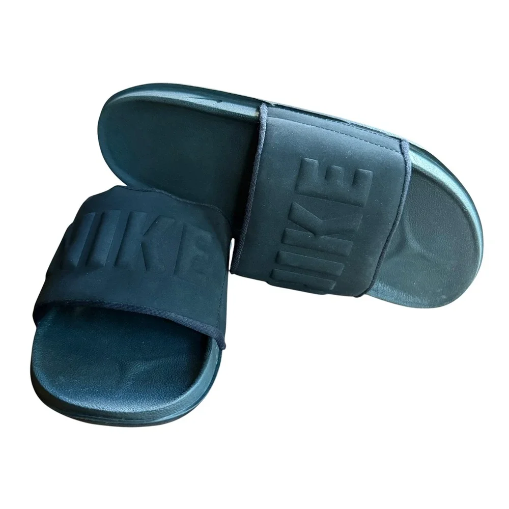 Nike Offcourt Men's Slides US 8 Anthracite Black Revive Foam BQ4639-003